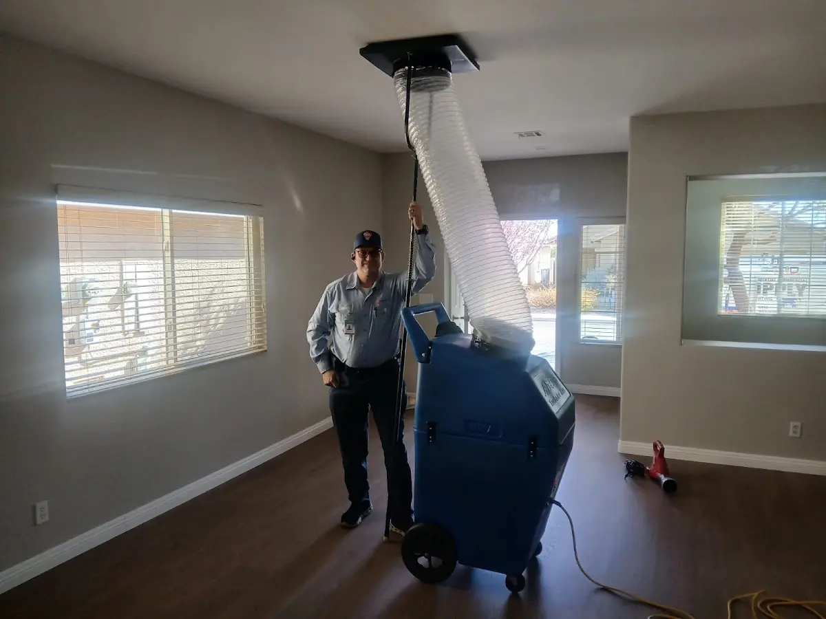 Professional Dryer Vent Cleaning work inside a Margate home